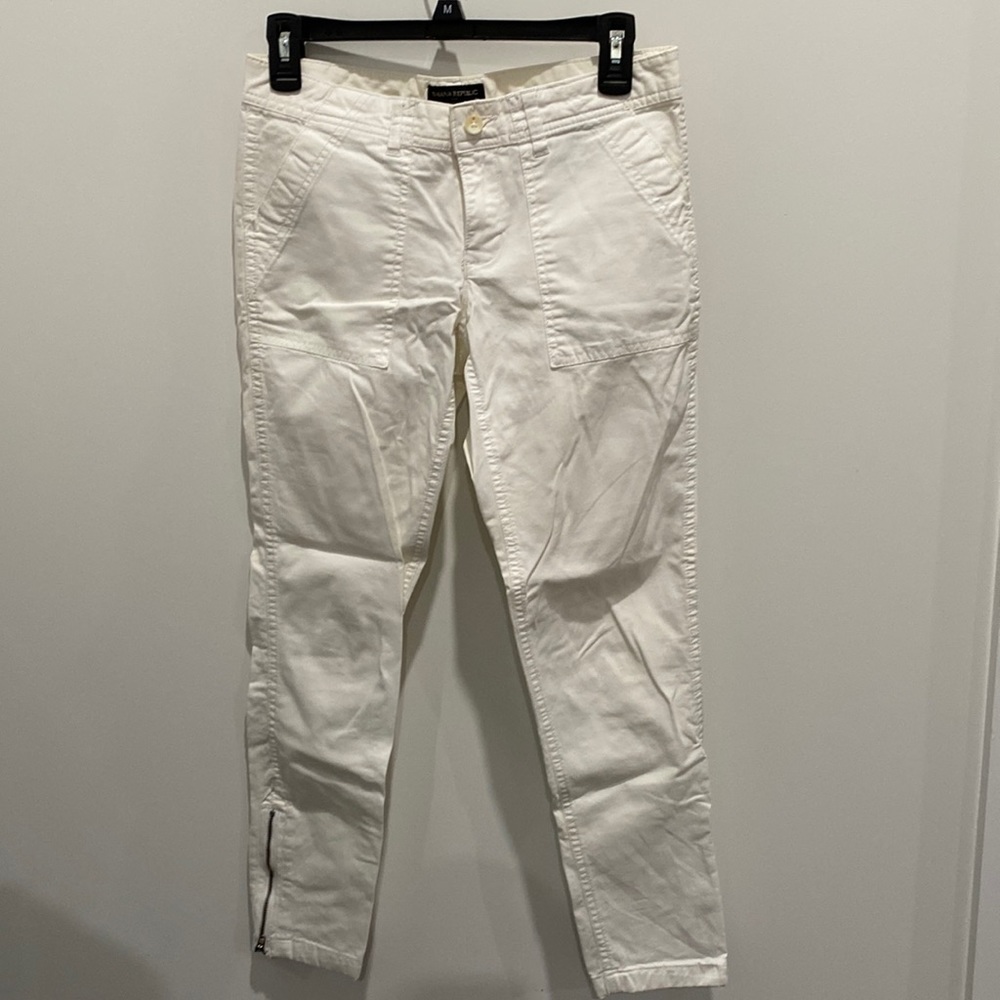 Banana Republic Long White Capris